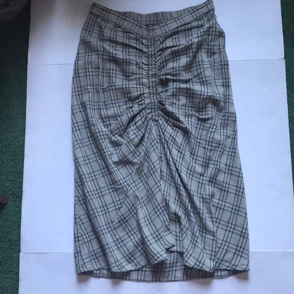 NWT Simply Vera Vera Wang rouched midi skirt - Picture 3 of 6